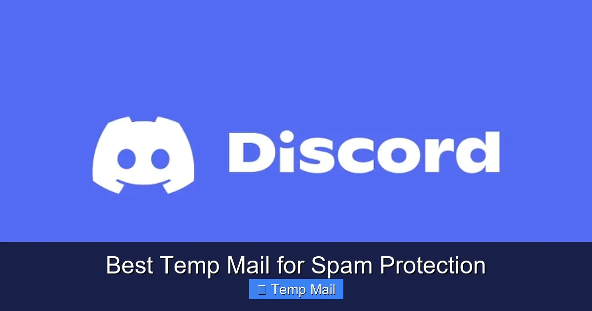 Best Temp Mail for Spam Protection