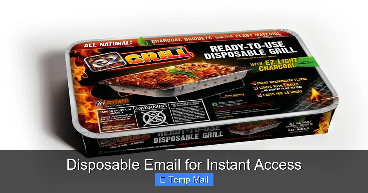 Disposable Email for Instant Access