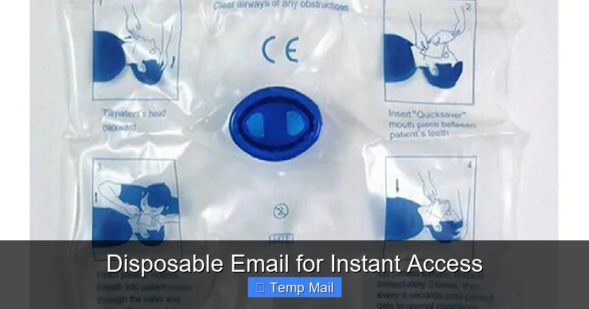 Disposable Email for Instant Access