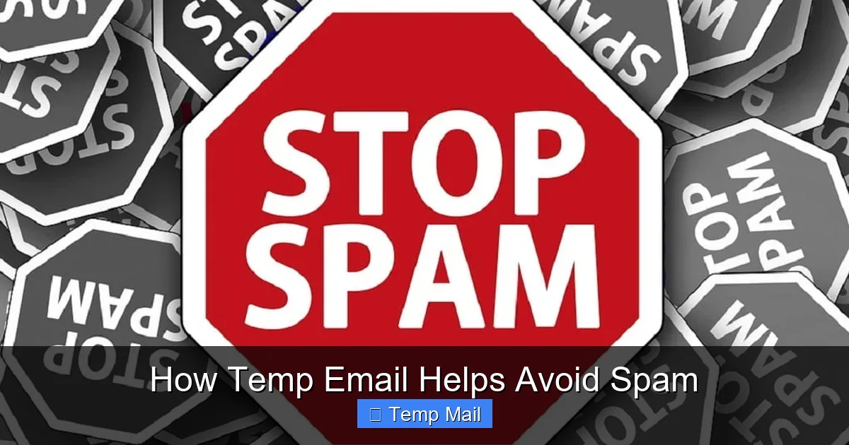 How Temp Email Helps Avoid Spam