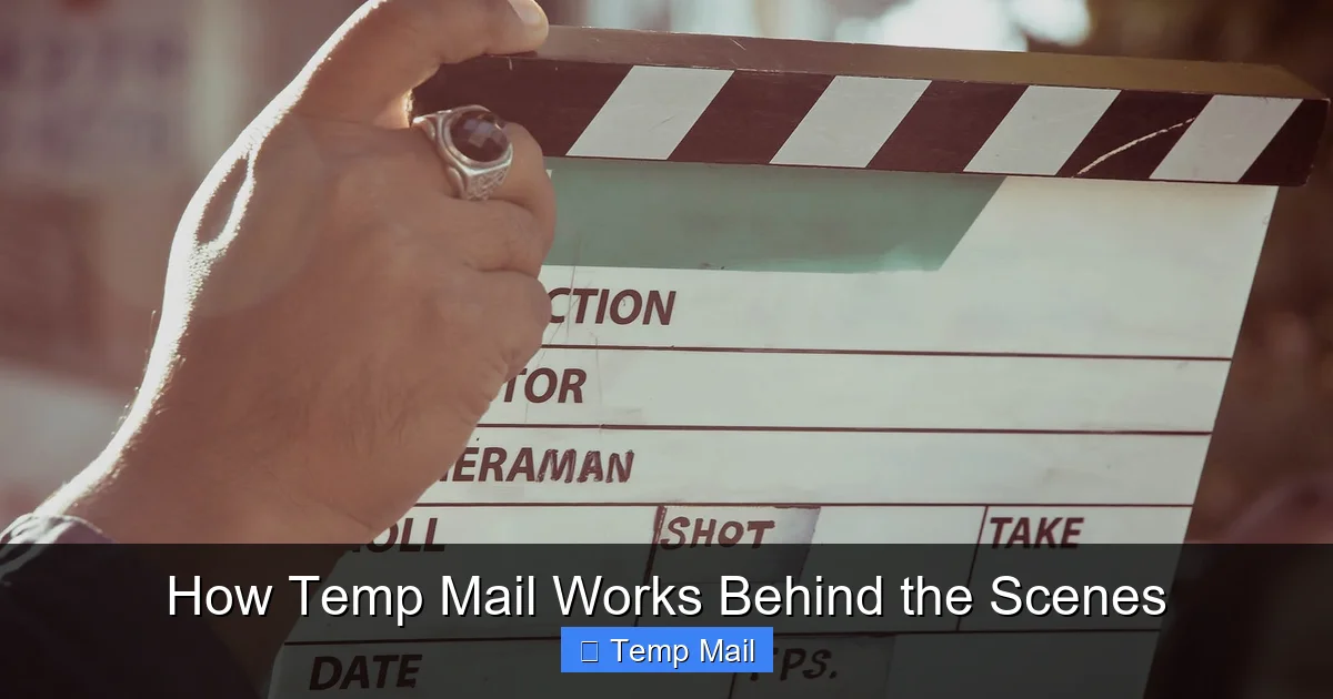 How Temp Mail Works Behind the Scenes