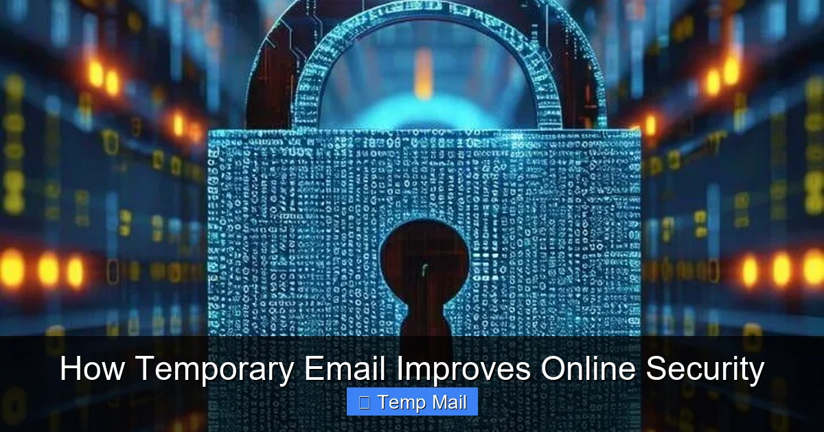 How Temporary Email Improves Online Security