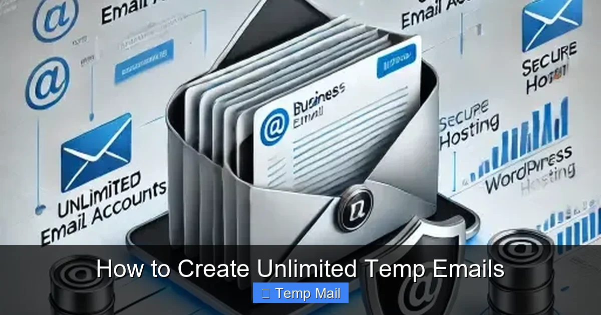 How to Create Unlimited Temp Emails