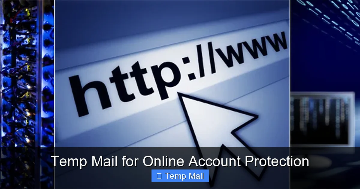 Temp Mail for Online Account Protection