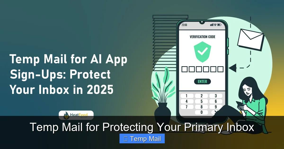 Temp Mail for Protecting Your Primary Inbox
