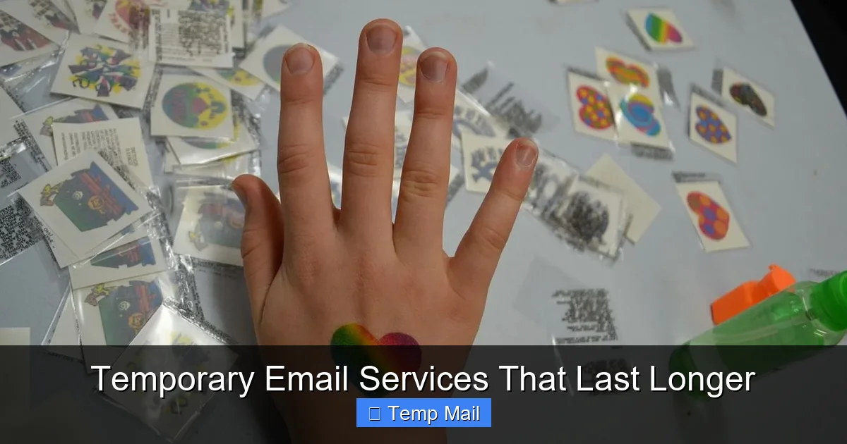 Temporary Email Services That Last Longer