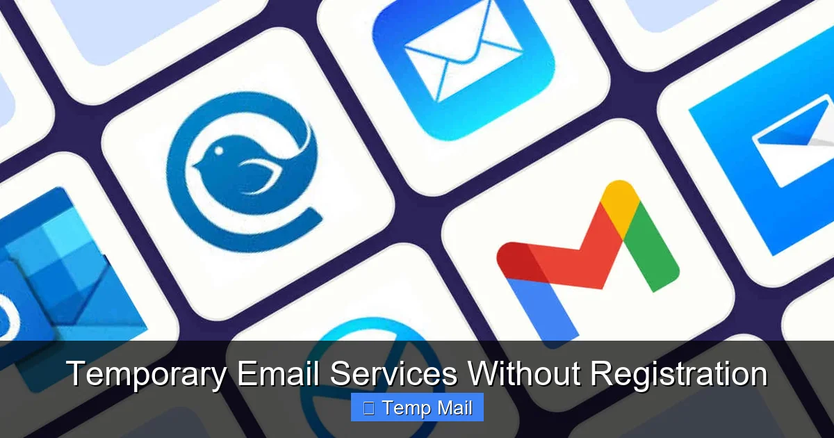 Temporary Email Services Without Registration