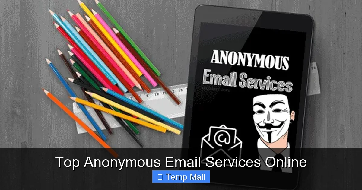 Top Anonymous Email Services Online